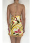ROCOCO SAND RUCHED BIAS MINI DRESS-MULTI