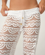 PQ MALIBU LACE PANT-WHITE