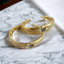 TAT2DESIGNS GOLD COSA HOOPS
