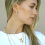 TAT2DESIGNS MINI GOLD VECCHIO MOONSTONE NECKLACE