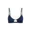 VITAMIN A TERRA CUT OUT BRALETTE SWIM TOP-MIDNIGHT