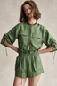 HEVRON EVA TOP - SAGE