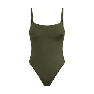 VITAMIN A JENNA ONE PIECE SWIM-OLIVE