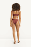 VITAMIN A TERRA CUT OUT BRALETTE SWIM TOP-RED OCHRE