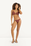 VITAMIN A TERRA CUT OUT BRALETTE SWIM TOP-RED OCHRE