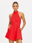 KIVARI MAXINE PLAYSUIT-RED