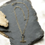 TAT2DESIGNS MIXED METAL TOGGLE NECKLACE
