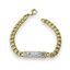 TAT2DESIGN GOLD SOLEIL ID BRACELET
