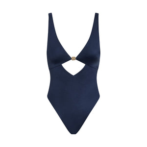 VITAMIN A TERRA CUT OUT ONE PIECE SWIM-MIDNIGHT