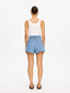 KIVARI CELENE DENIM SHORT-PALE INDIGO
