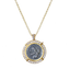 TAT2DESIGNS GOLD FRAME NECKLACE