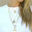 TAT2DESIGNS GOLD SOL SPINNER NECKLACE