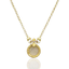 TAT2DESIGNS MINI GOLD VECCHIO MOONSTONE NECKLACE