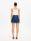 KIVARI CELENE DENIM SHORT-INDIGO
