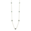 TAT2DESIGNS MINI GOLD PAVIA STATION NECKLACE