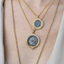 TAT2DESIGNS GOLD FRAME NECKLACE