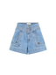 KIVARI CELENE DENIM SHORT-PALE INDIGO