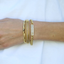 TAT2DESIGN GOLD SOLEIL ID BRACELET