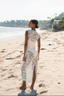LA PORTE ELYSE SKIRT-WHITE