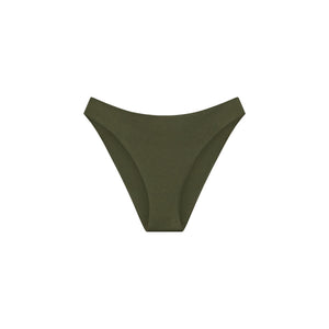 VITAMIN A CALI HIGH LEG FULL SWIM BOTTOM-OLIVE
