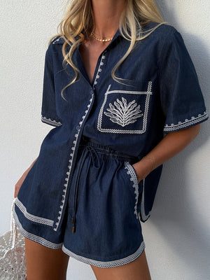 KIVARI EMILE CHAMBRAY SHIRT