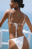 LA PORTE LUXE AURORA SWIM BOTTOM-CLOUD DANCER