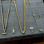 TAT2DESIGNS MINI GOLD LABRADORITE DALIA NECKLACE