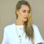 TAT2DESIGNS MINI GOLD VECCHIO MOONSTONE NECKLACE