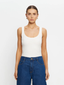 KIVARI TALLULAH SCOOP TANK- IVORY