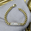 TAT2DESIGN GOLD SOLEIL ID BRACELET