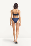 VITAMIN A TERRA HIGH WAIST SWIM BOTTOM-MIDNIGHT