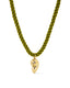 The Palma Shell Cord Necklace- Gold